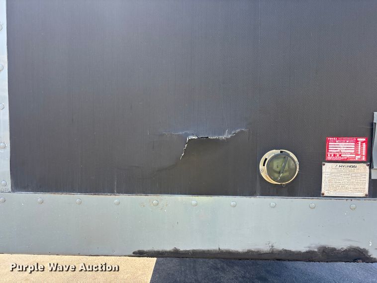 image for item EL2509 1995 Hyundai Translead HDM28WH-5050 dry van trailer