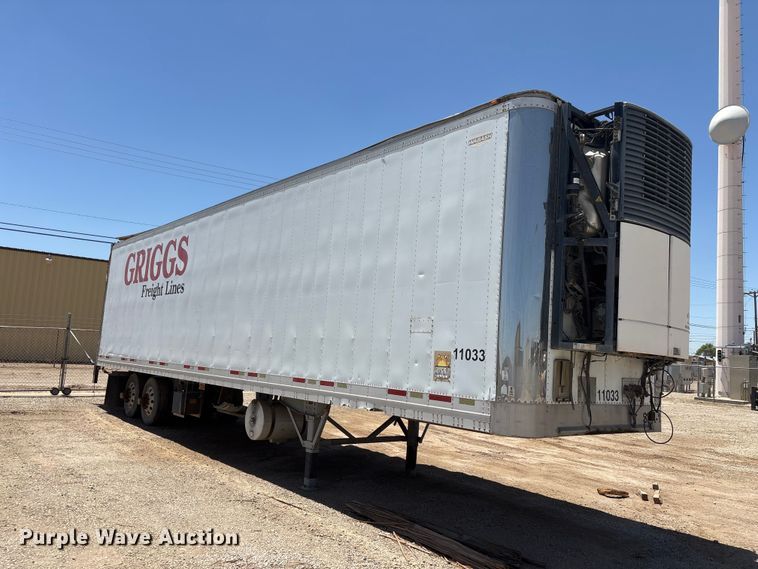image for item EL2517 2004 Wabash refrigerated van trailer