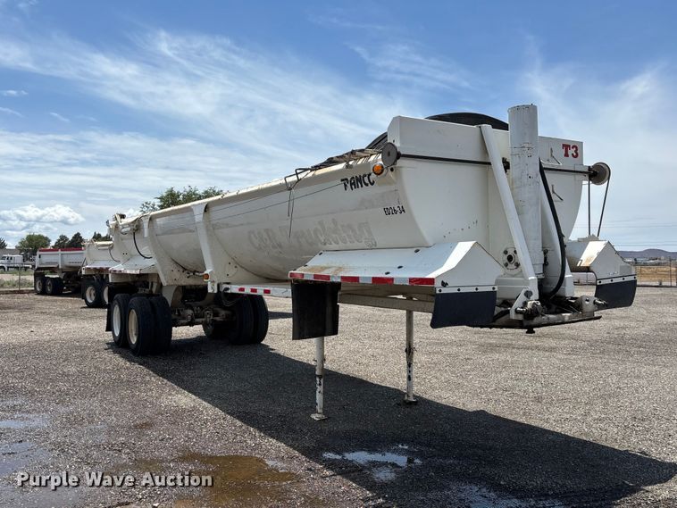 image for item EL2538 2005 Ranco Anvil end dump trailer