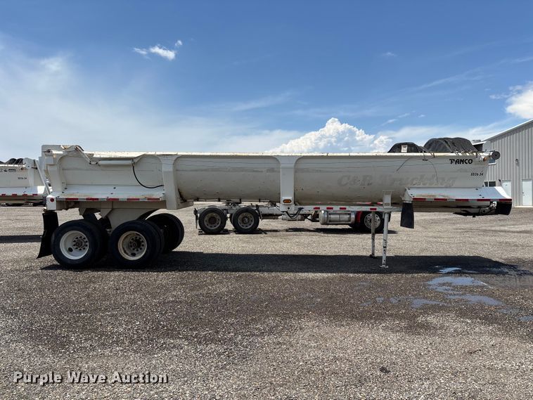 image for item EL2538 2005 Ranco Anvil end dump trailer