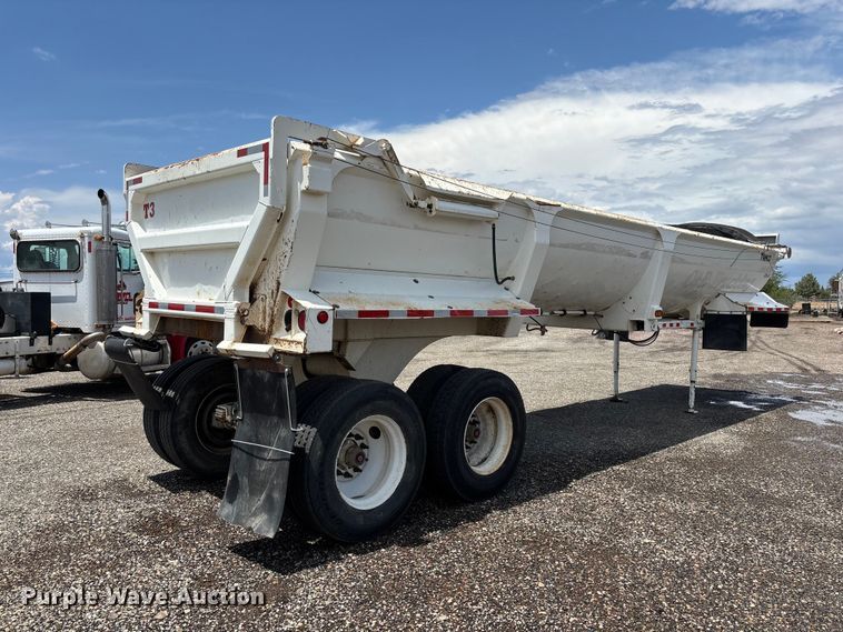 image for item EL2538 2005 Ranco Anvil end dump trailer