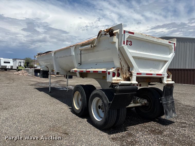 image for item EL2538 2005 Ranco Anvil end dump trailer