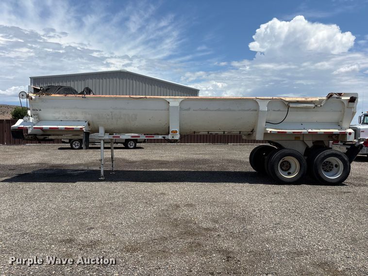 image for item EL2538 2005 Ranco Anvil end dump trailer