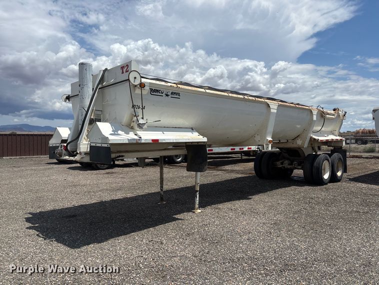 2005 Ranco Anvil end dump trailer