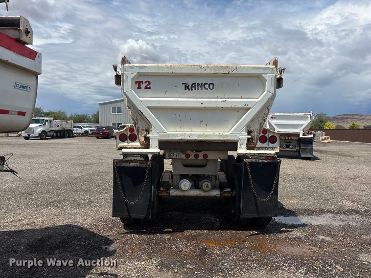 image for item EL2539 2005 Ranco Anvil end dump trailer