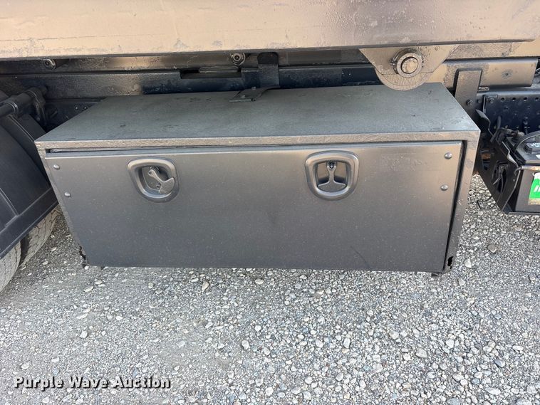 image for item ET0333 2014 Isuzu NPR roll-off container truck