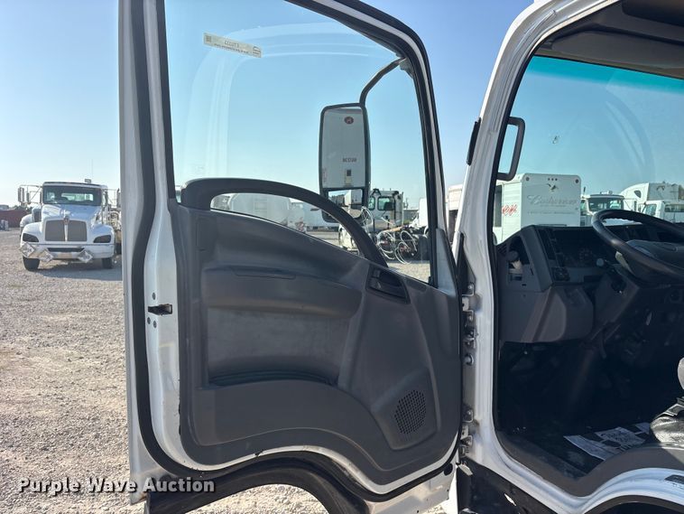 image for item ET0333 2014 Isuzu NPR roll-off container truck