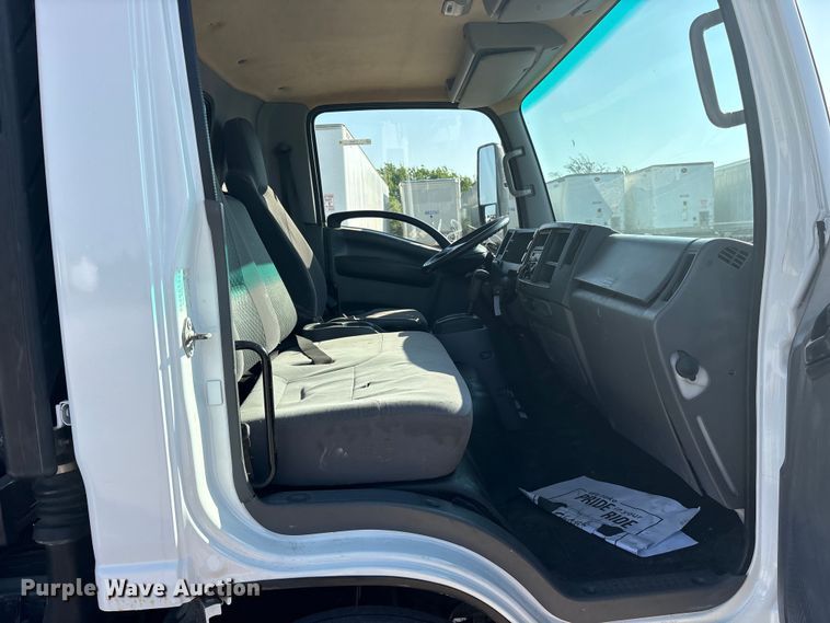 image for item ET0333 2014 Isuzu NPR roll-off container truck