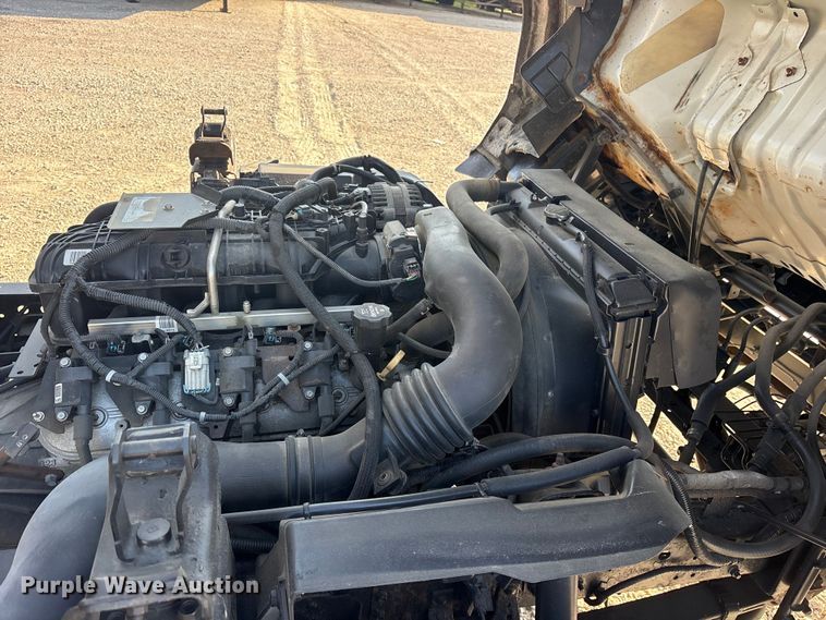 image for item ET0333 2014 Isuzu NPR roll-off container truck