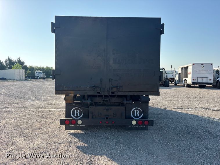 image for item ET0334 2016 Isuzu NPR roll-off container truck