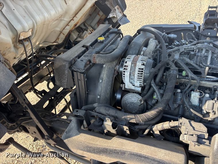 image for item ET0334 2016 Isuzu NPR roll-off container truck