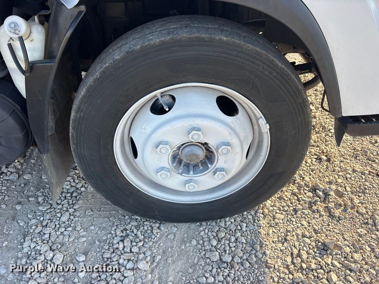 image for item ET0334 2016 Isuzu NPR roll-off container truck