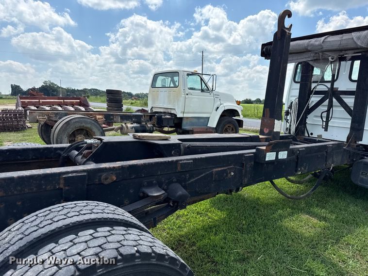 image for item EX2101 1998 Mack CS roll-off container truck