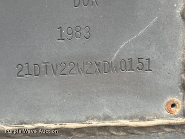image for item EX3038 1983 container trailer