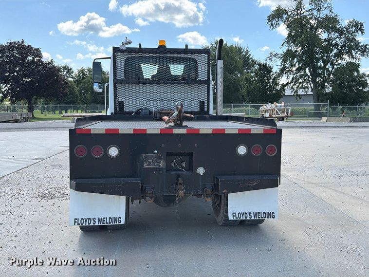image for item EX4591 2012 International WorkStar 7300 flatbed truck