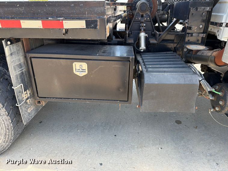 image for item EX4591 2012 International WorkStar 7300 flatbed truck
