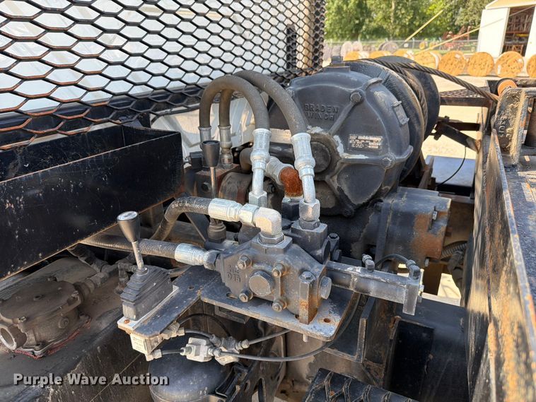 image for item EX4591 2012 International WorkStar 7300 flatbed truck