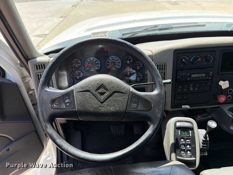 image for item EX4591 2012 International WorkStar 7300 flatbed truck