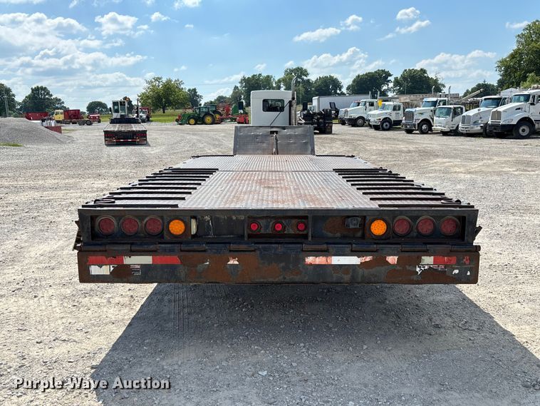 image for item FC1896 2008 Palomino Muvall double drop deck equipment trailer
