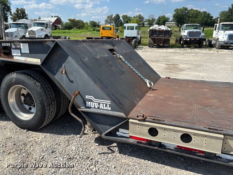 image for item FC1896 2008 Palomino Muvall double drop deck equipment trailer