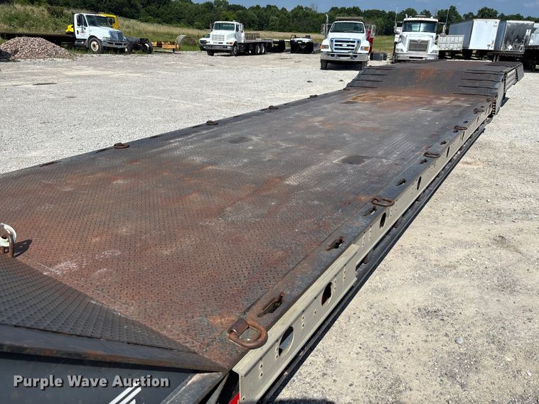 image for item FC1896 2008 Palomino Muvall double drop deck equipment trailer