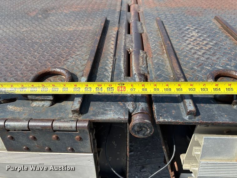 image for item FC1896 2008 Palomino Muvall double drop deck equipment trailer