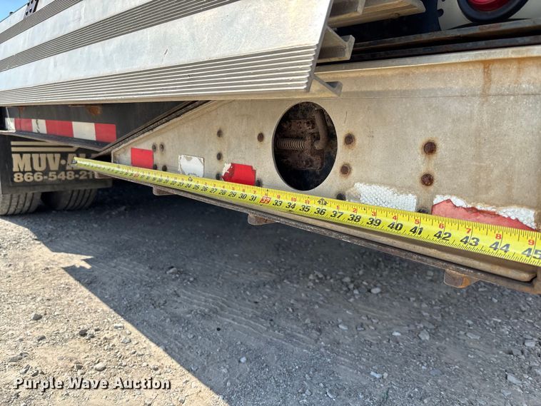 image for item FC1896 2008 Palomino Muvall double drop deck equipment trailer