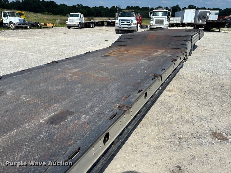 image for item FC1896 2008 Palomino Muvall double drop deck equipment trailer