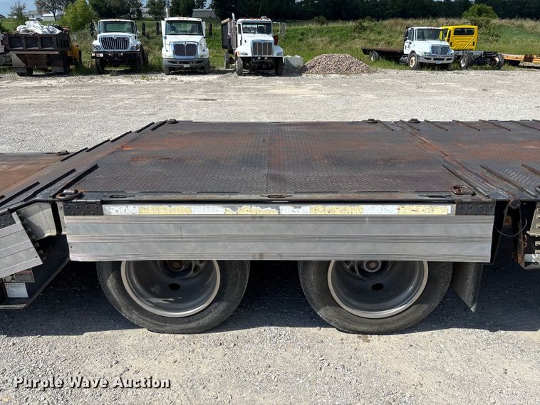 image for item FC1896 2008 Palomino Muvall double drop deck equipment trailer