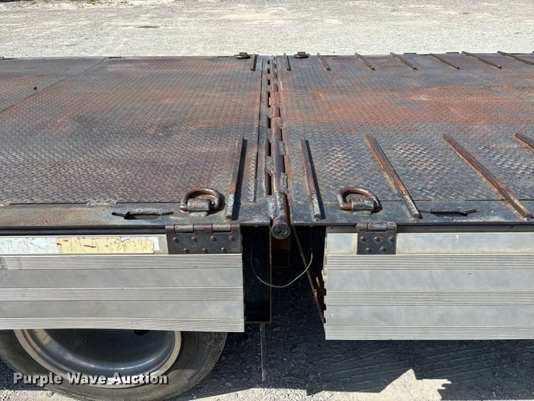 image for item FC1896 2008 Palomino Muvall double drop deck equipment trailer