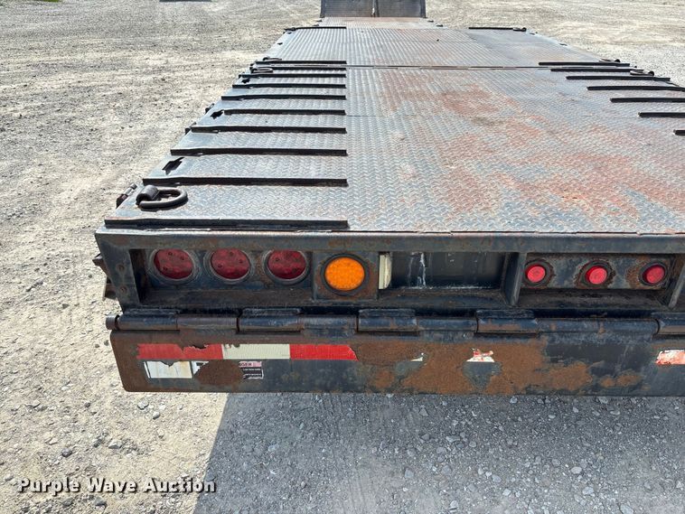 image for item FC1896 2008 Palomino Muvall double drop deck equipment trailer