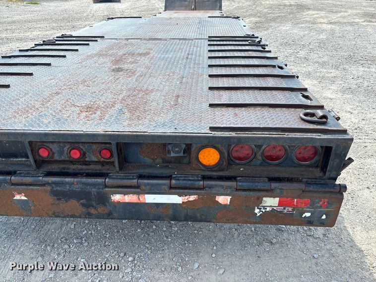 image for item FC1896 2008 Palomino Muvall double drop deck equipment trailer
