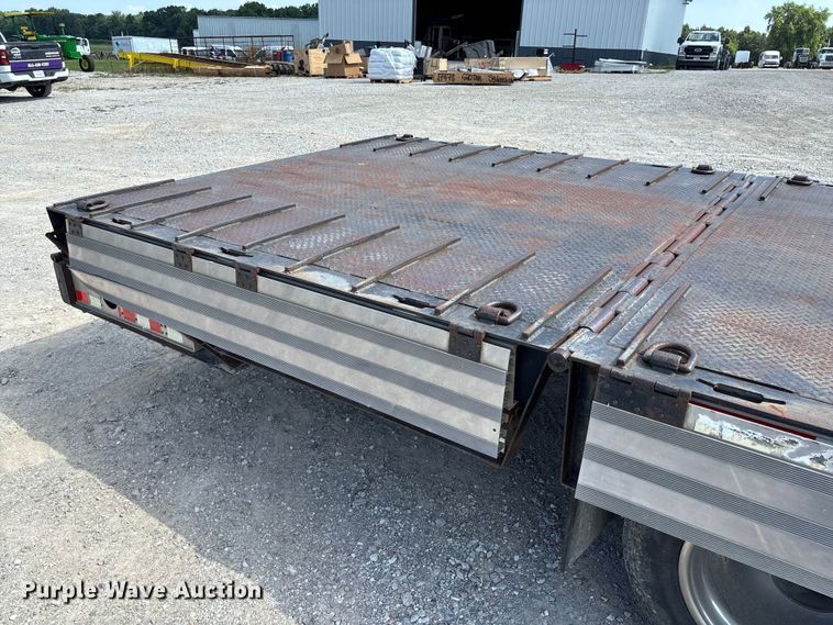 image for item FC1896 2008 Palomino Muvall double drop deck equipment trailer