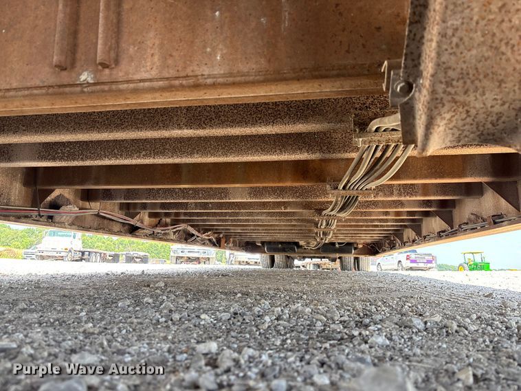 image for item FC1896 2008 Palomino Muvall double drop deck equipment trailer