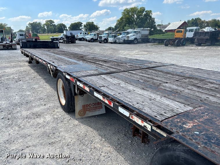 image for item FC1897 2010 Doonan Specialized Trailer 532DBCICCDKH drop deck trailer