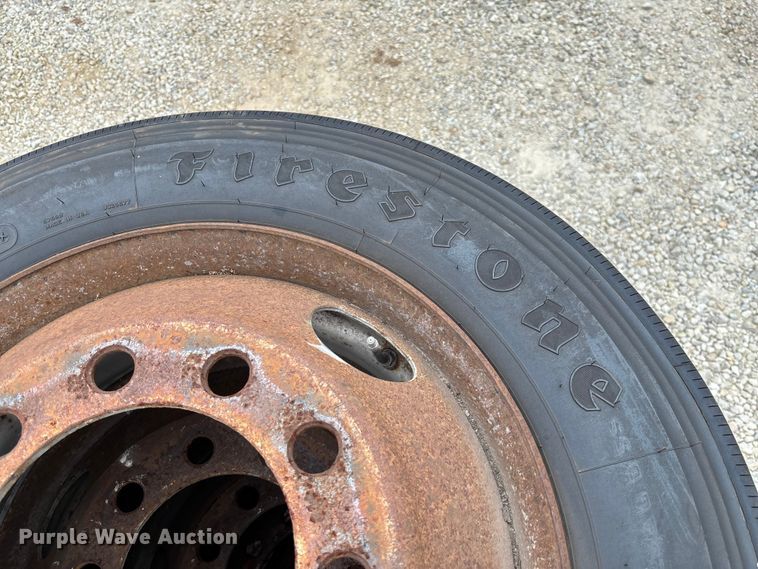 image for item FC1922 (6) 255/75R22.5 tires and wheels