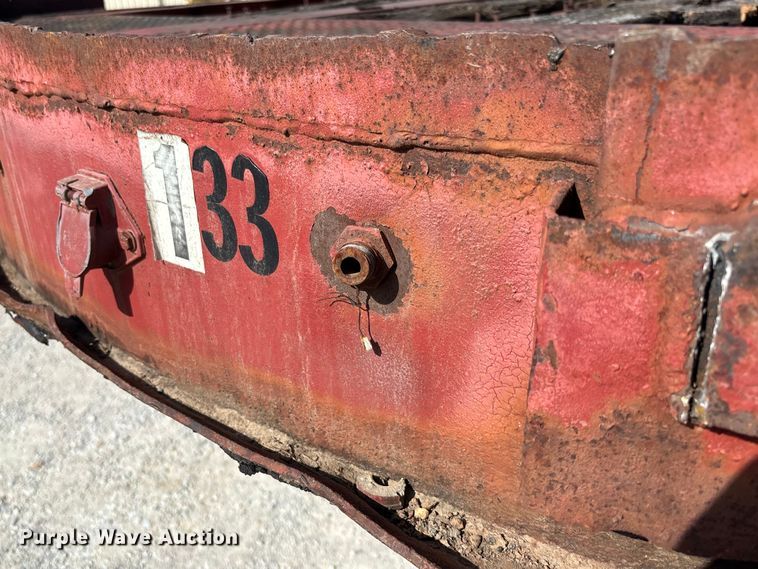 image for item FC1930 1968 John Evans HI43 flatbed trailer