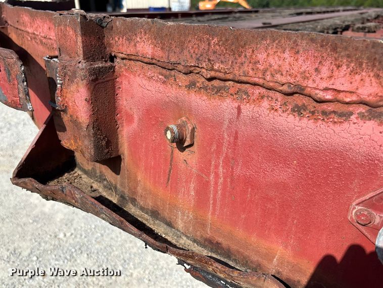 image for item FC1930 1968 John Evans HI43 flatbed trailer