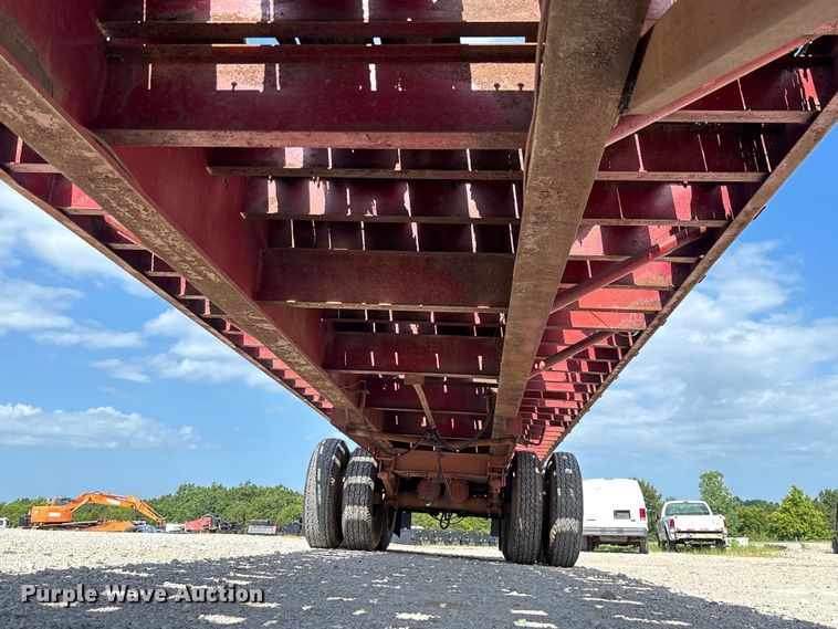 image for item FC1930 1968 John Evans HI43 flatbed trailer