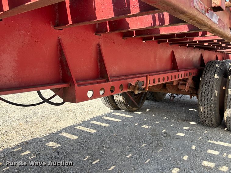 image for item FC1930 1968 John Evans HI43 flatbed trailer