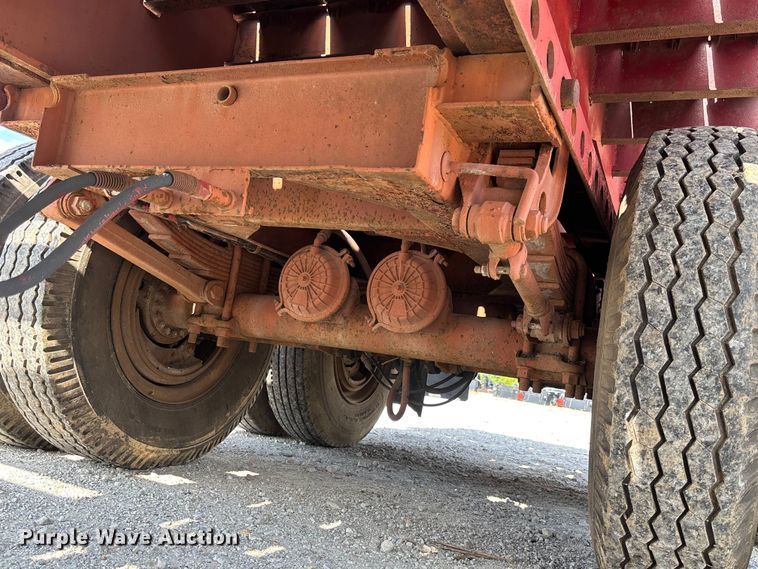 image for item FC1930 1968 John Evans HI43 flatbed trailer
