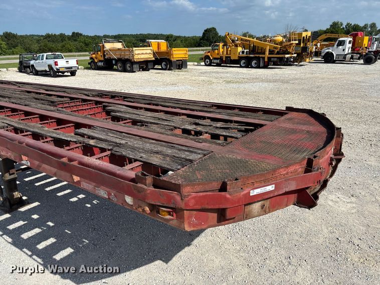 image for item FC1930 1968 John Evans HI43 flatbed trailer