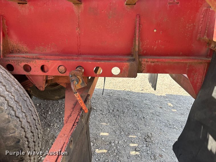 image for item FC1930 1968 John Evans HI43 flatbed trailer