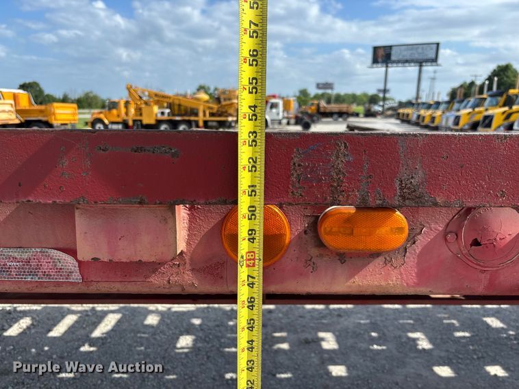 image for item FC1930 1968 John Evans HI43 flatbed trailer