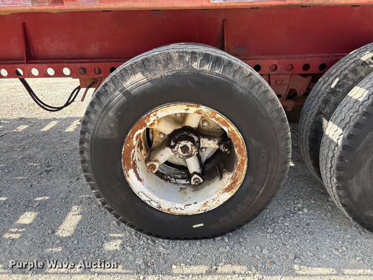image for item FC1930 1968 John Evans HI43 flatbed trailer