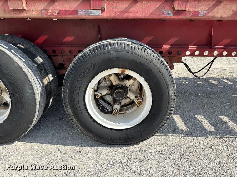 image for item FC1930 1968 John Evans HI43 flatbed trailer
