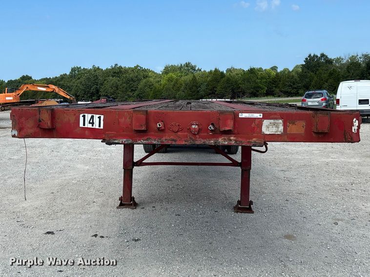 image for item FC1931 1974 Trailmobile flatbed trailer