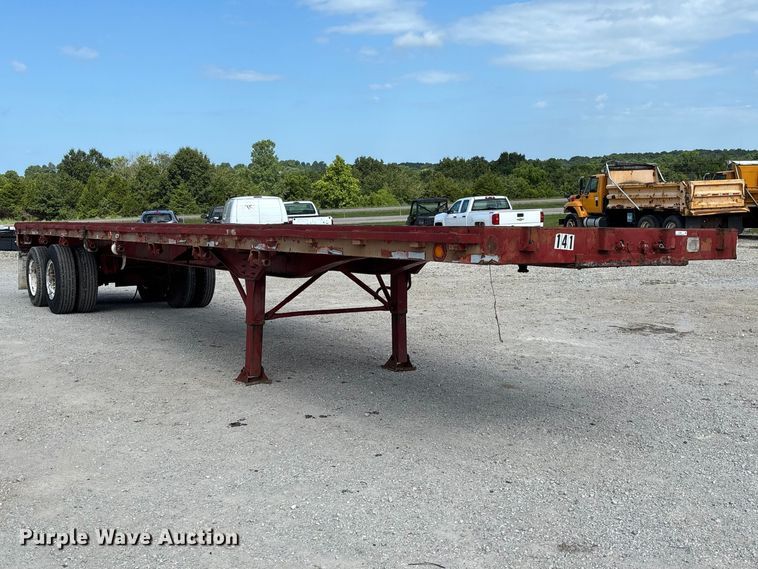 image for item FC1931 1974 Trailmobile flatbed trailer