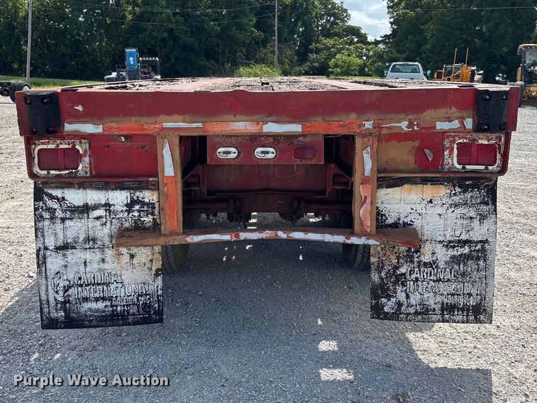 image for item FC1931 1974 Trailmobile flatbed trailer