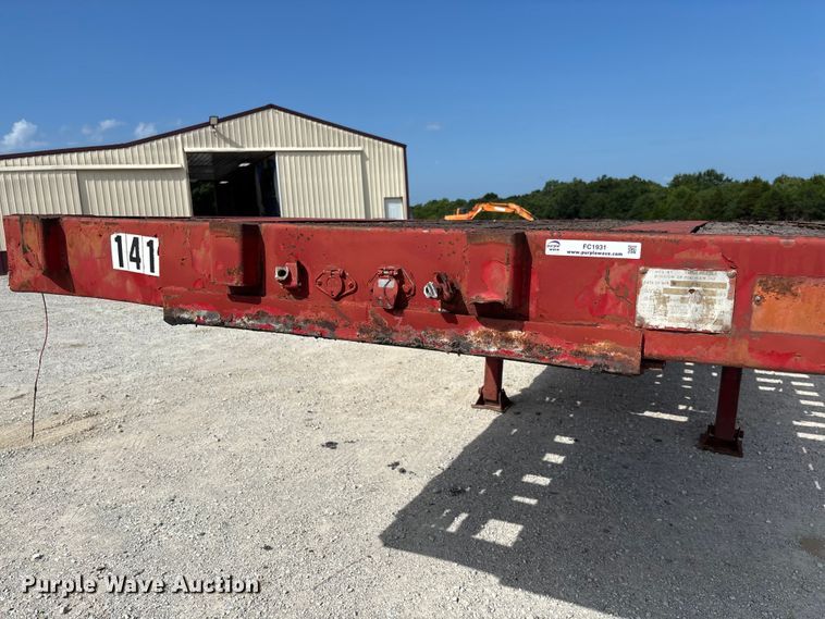 image for item FC1931 1974 Trailmobile flatbed trailer